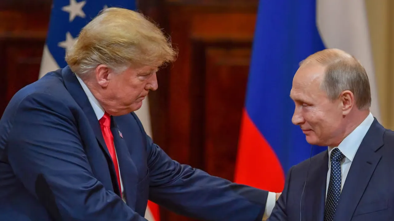  US President Donald Trump said on Friday (March 7) that his Russian counterpart Vladimir Putin was “doing what anybody would do” in response to Russia's massive missile launch and drone strike on Ukraine.  Photograph: (AFP) 