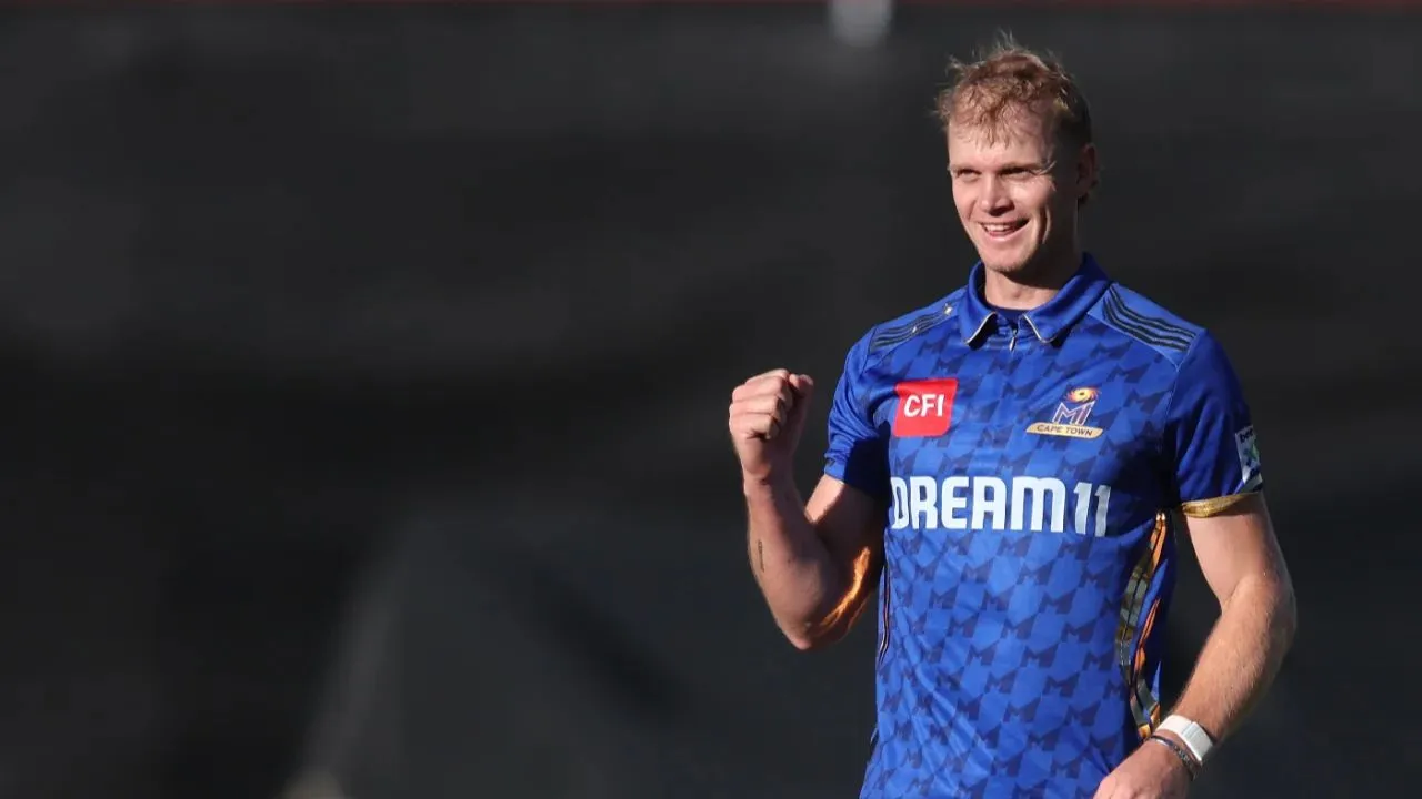  IPL 2025 MI lose foreign seamer to injury, rope in Proteas Corbin Bosch as replacement Photograph: (Others) 