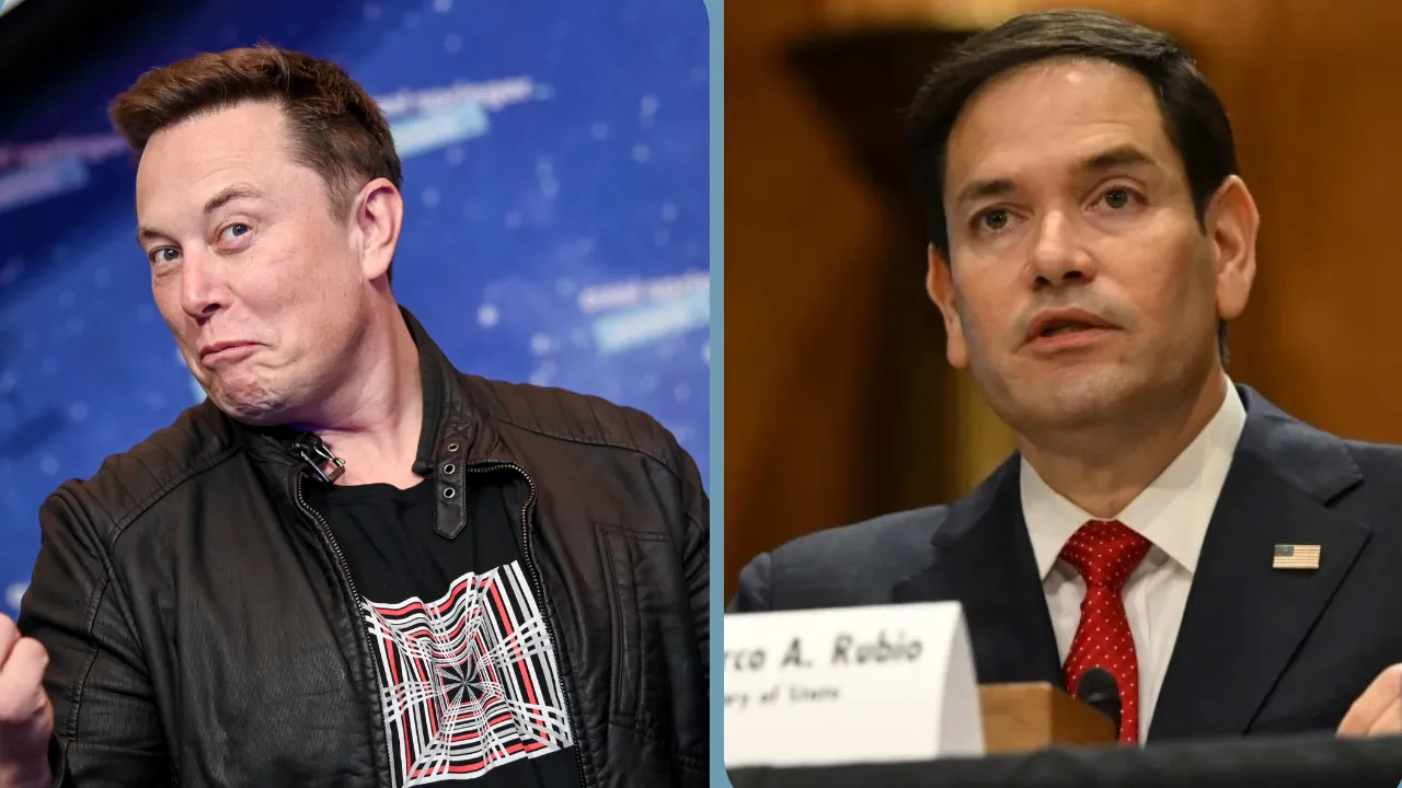  Elon Musk 'clashed' with Marco Rubio, was called 'liar' in Trump cabinet meeting, US president denies claim  Photograph: (AFP) 