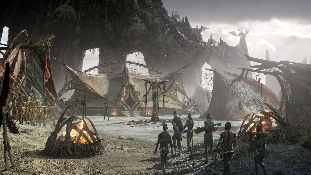  Avatar: Fire and Ash concept art Photograph: (X/OfficialAvatar) 