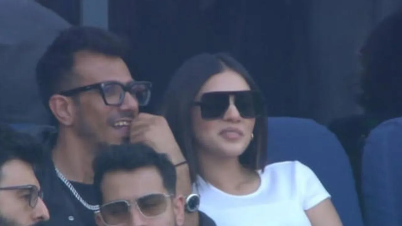  Yuzvendra Chahal spotted with RJ Mahvash  Photograph: (X) 