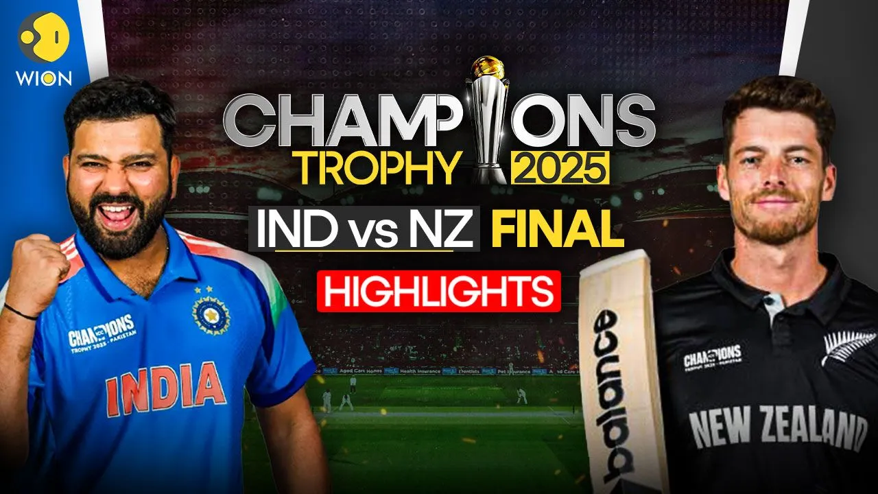  IND vs NZ Final  HIGHLIGHTS India beat New Zealand by 4 four wickets to win Champions Trophy 2025 Photograph: (Others) 