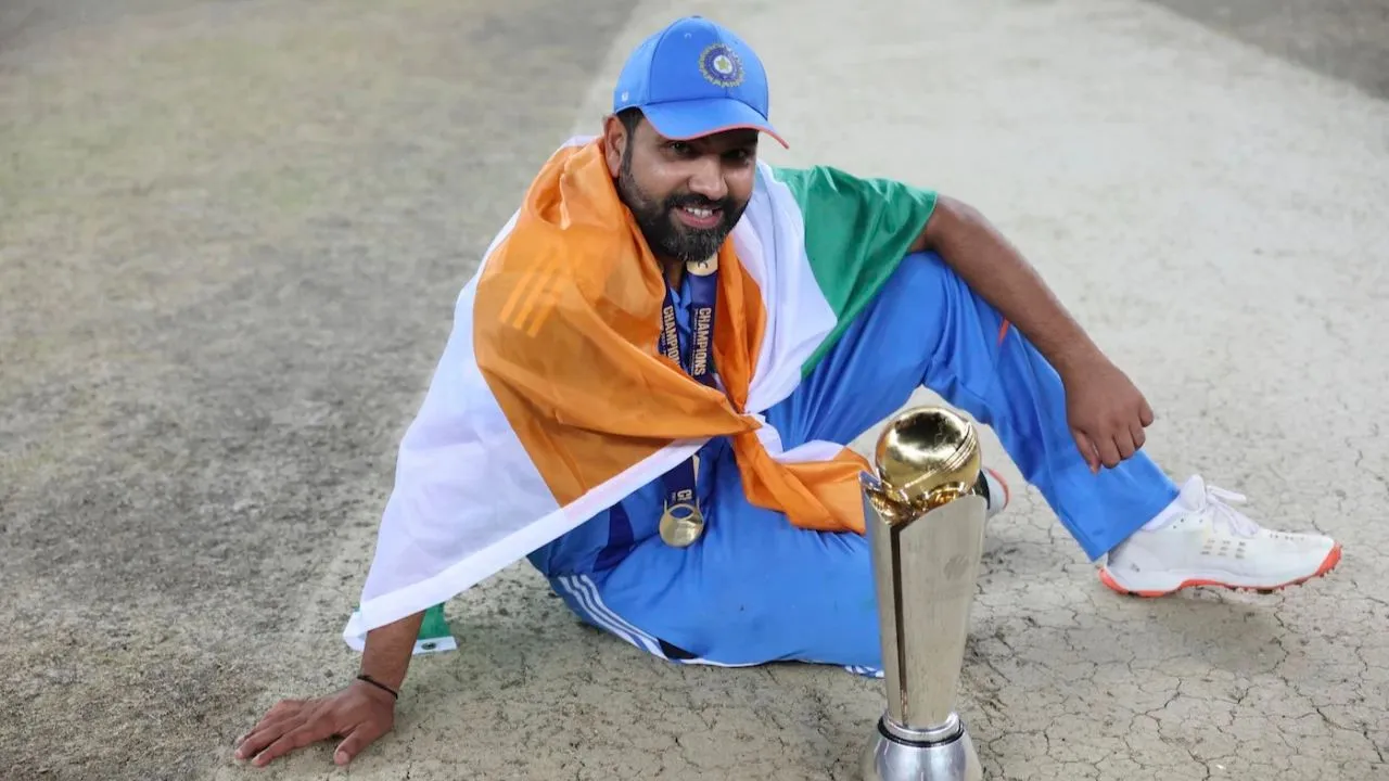  Fans made Dubai a home ground for us Rohit Sharma on India’s Champions Trophy win Photograph: (Others) 