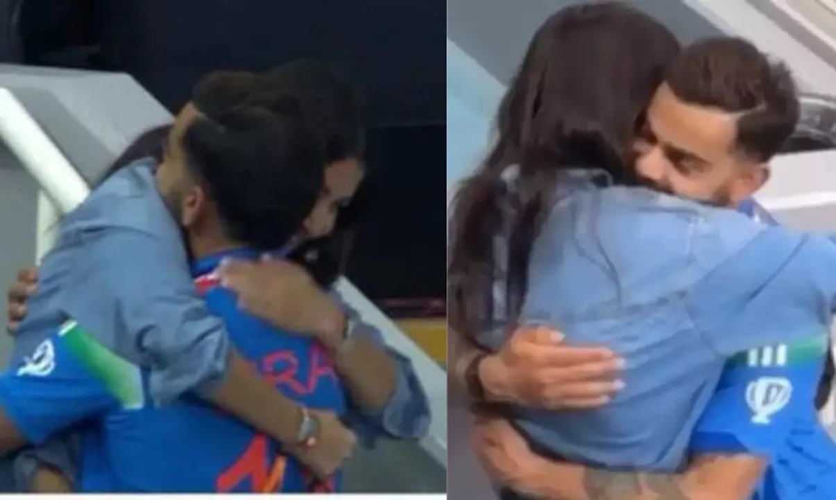 Virat Kohli and Anushka Sharma Photograph: (X) 