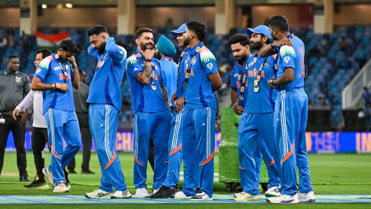  India wins Champions Trophy 2025 Photograph: (AFP) 