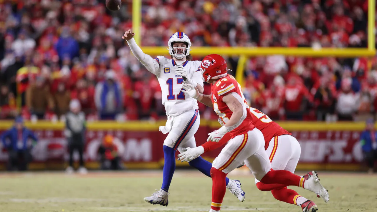  File image of Josh Allen Photograph: (AFP) 