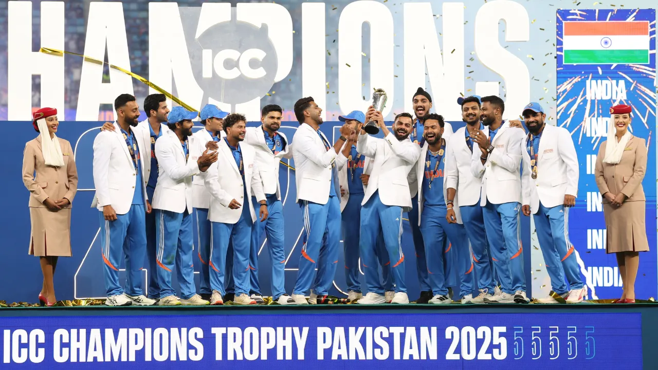  India win Champions Trophy 2025 Photograph: (X/BCCI) 