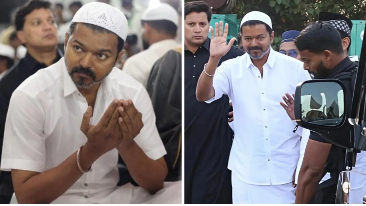  Thalapathy Vijay at Iftar event Photograph: (X) 