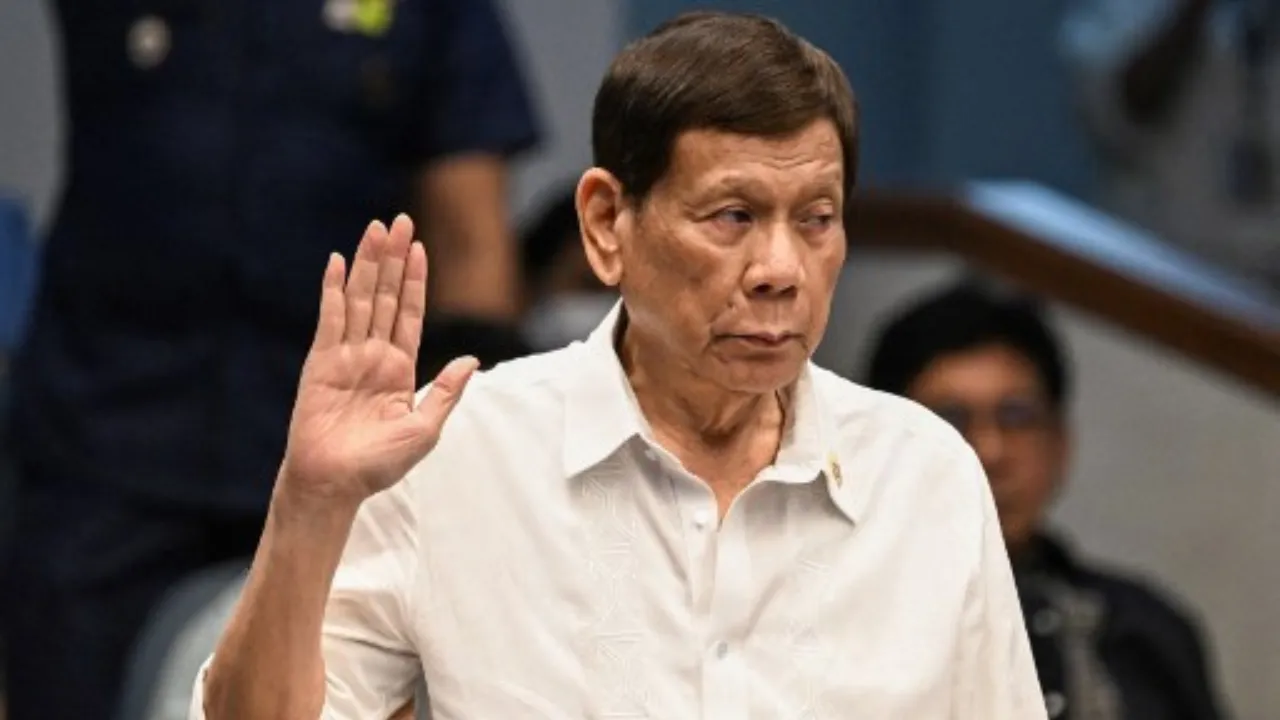  File photo of Rodrigo Duterte.  Photograph: (AFP) 