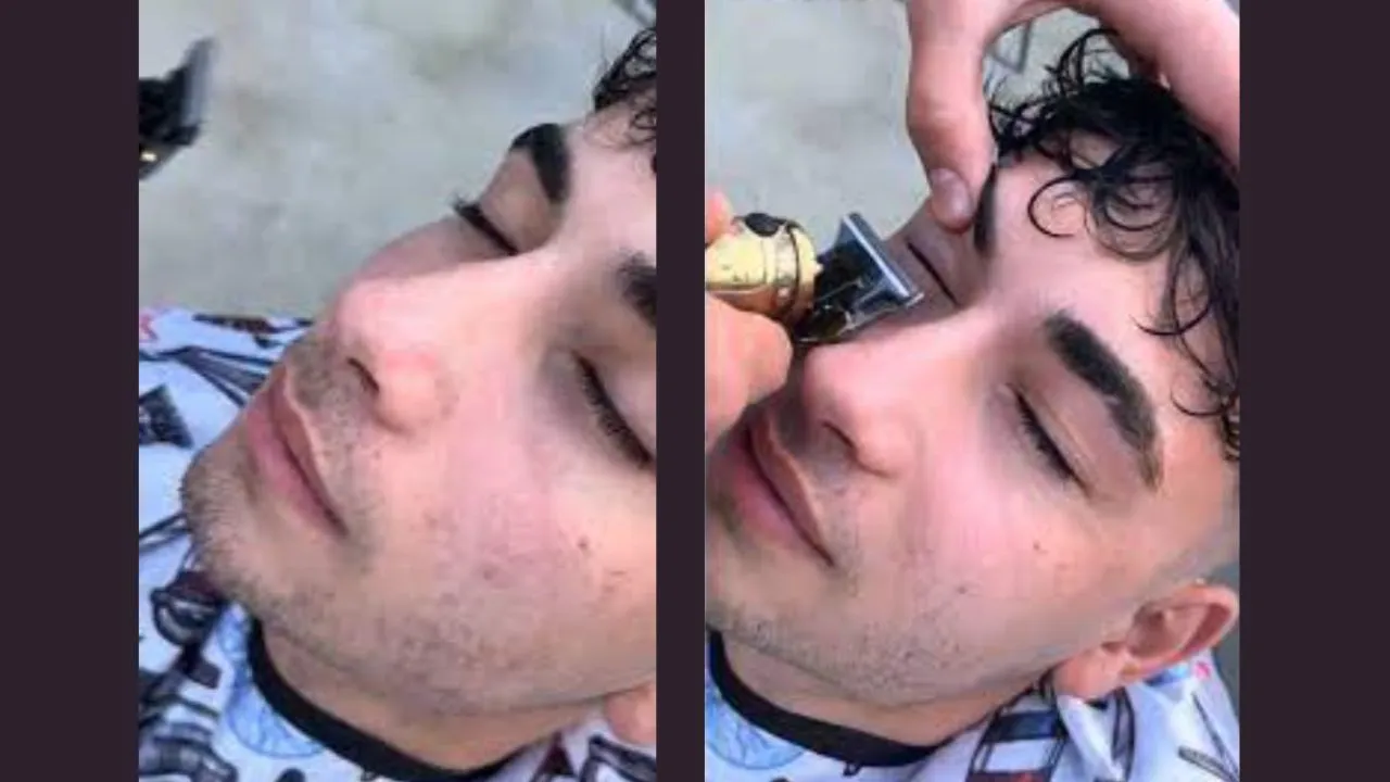  Men are trimming eyelashes to look manly Photograph: (Instagram) 