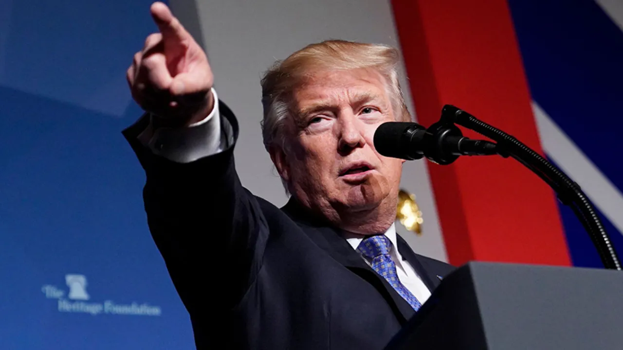 US President Donald Trump has asked the apex court to allow his administration's attempt to restrict birthright citizenship to process on Thursday (March 13).  Photograph: (AFP) 
