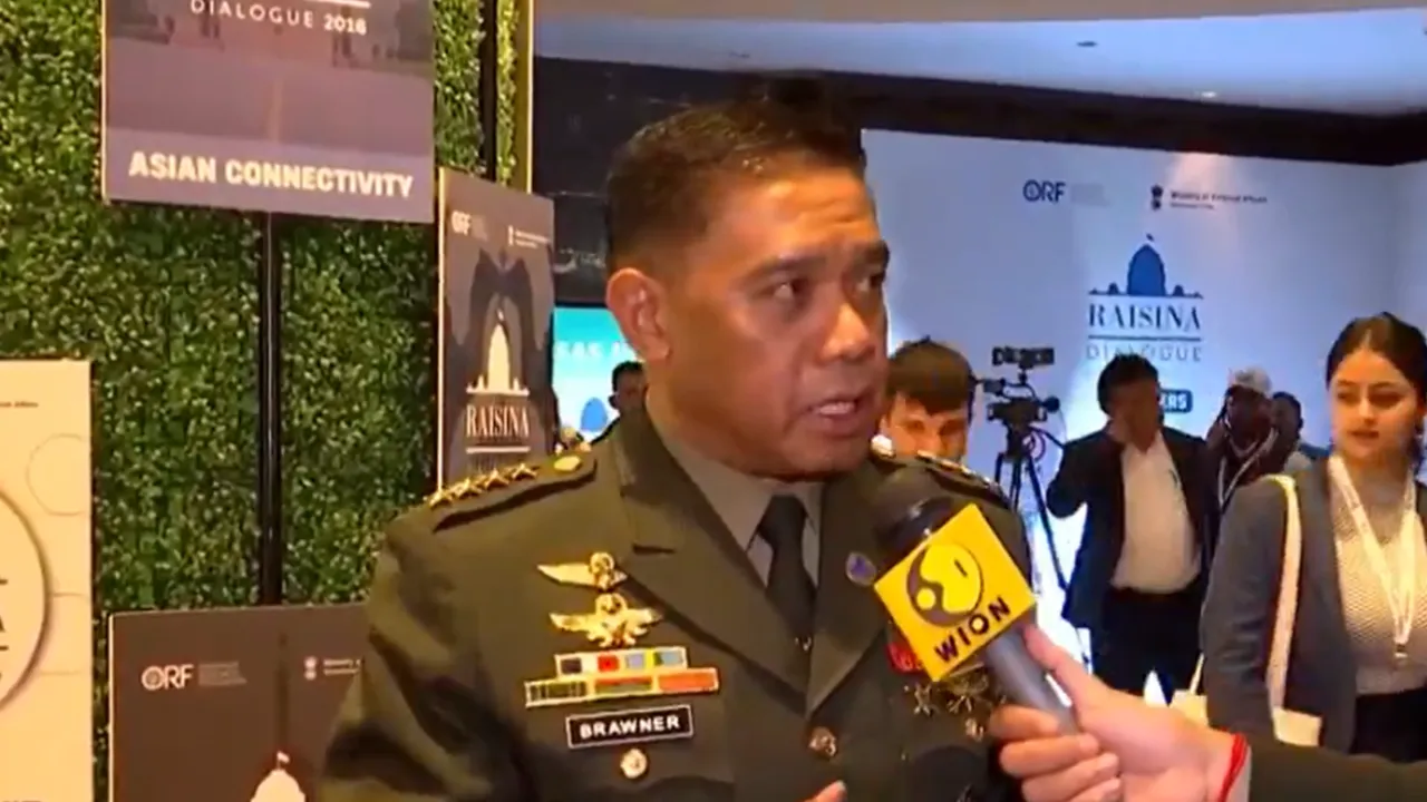  Philippines Army chief Romeo Saturnino Brawner Jr Photograph: (WION ) 