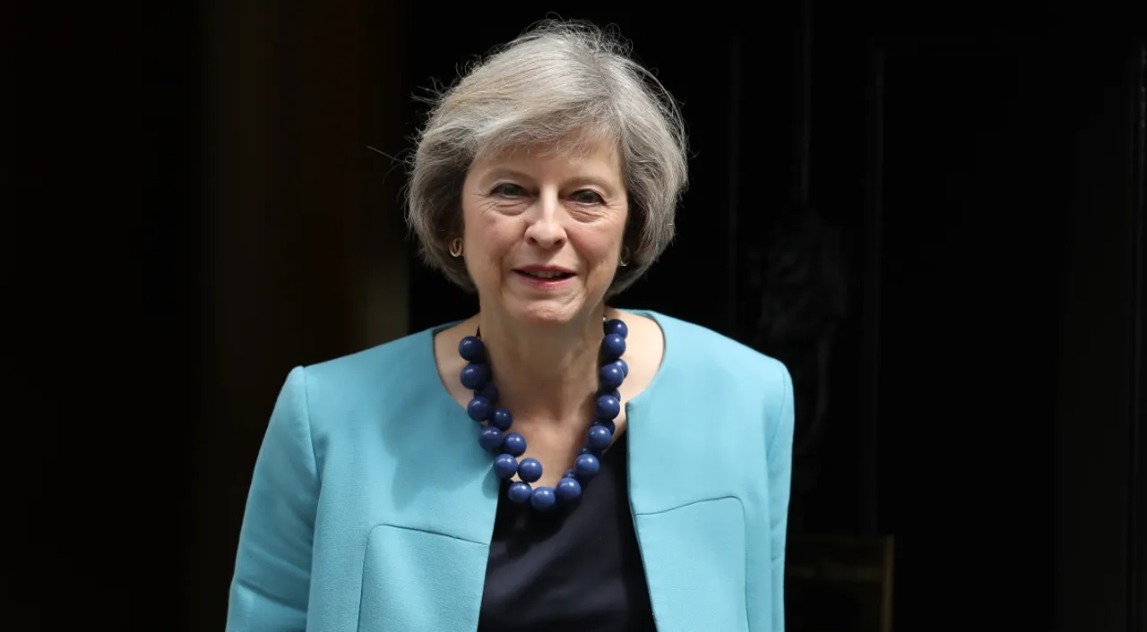  Theresa May. Photograph:(Getty) 