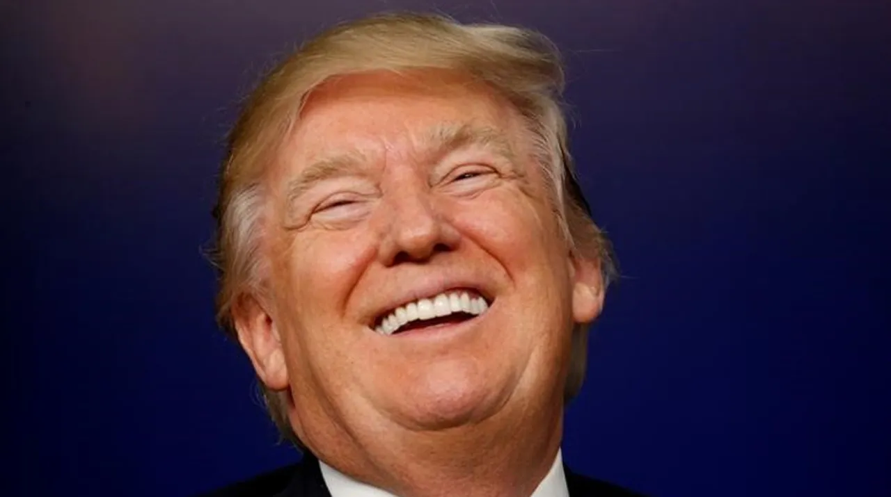  Trump Photograph:(Reuters) 