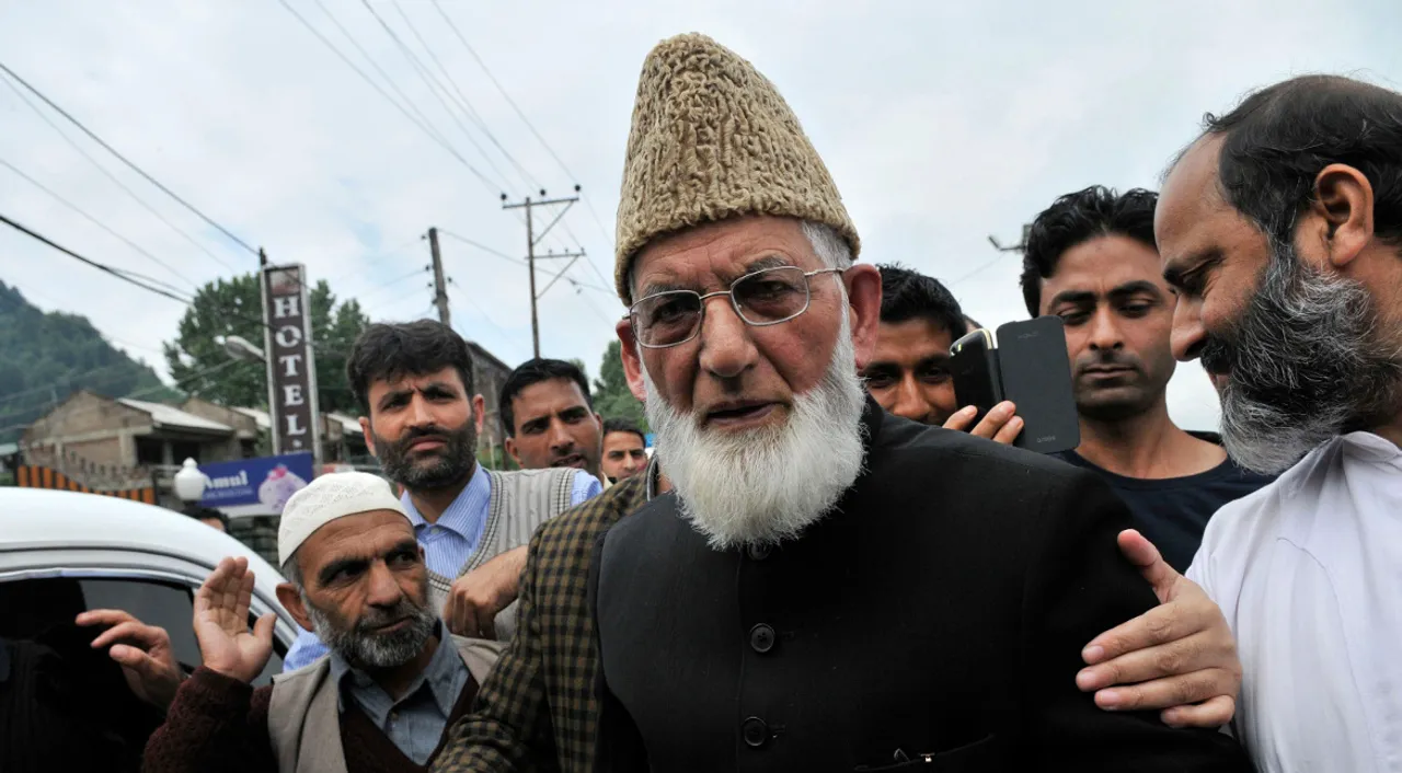  Syed Ali Geelani Photograph:(Getty) 
