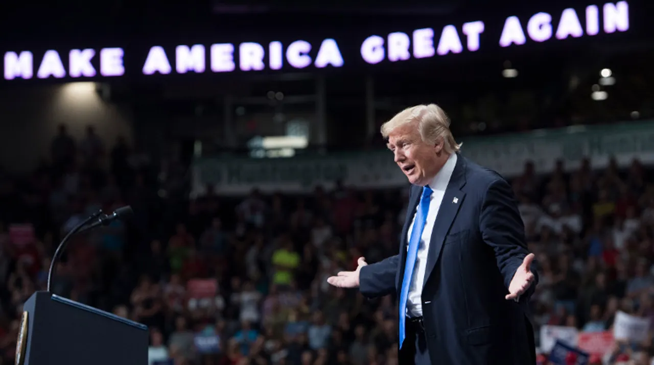  Trump Photograph:(AFP) 