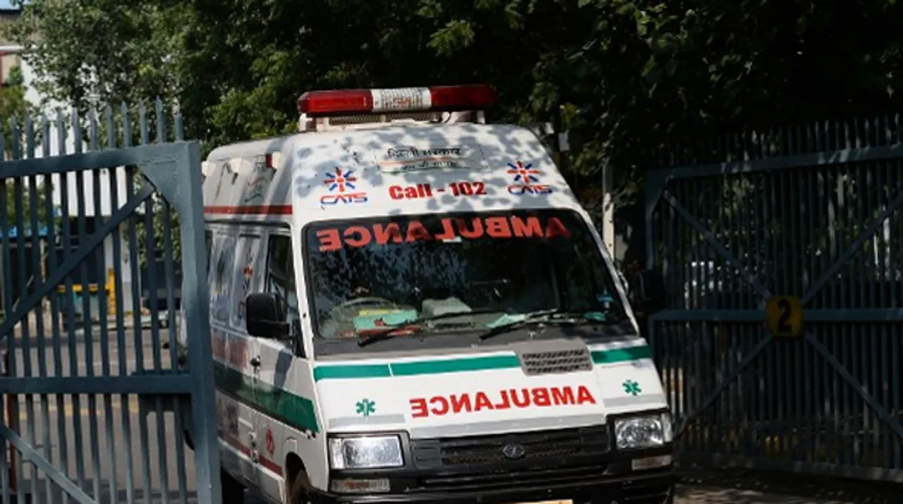  Representative image of ambulance Photograph:(AFP) 