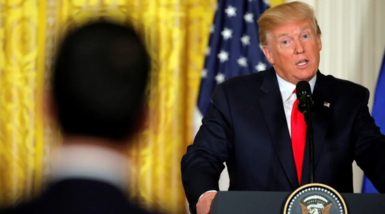  Trump Photograph:(Reuters) 