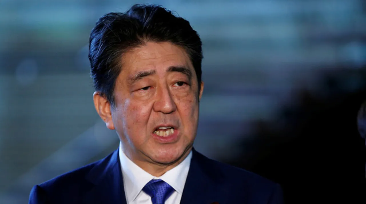 Japan's Prime Minister Shinzo Abe Photograph:(Reuters) 