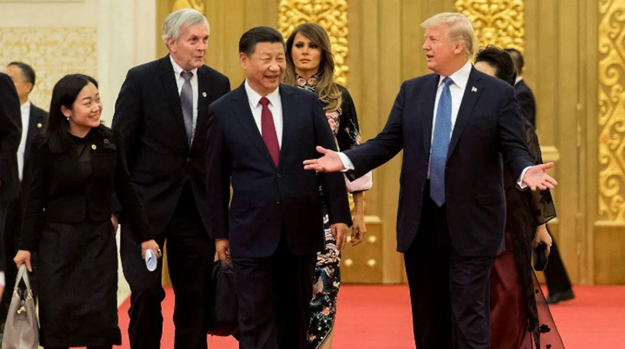  Trump Xi Photograph:(AFP) 