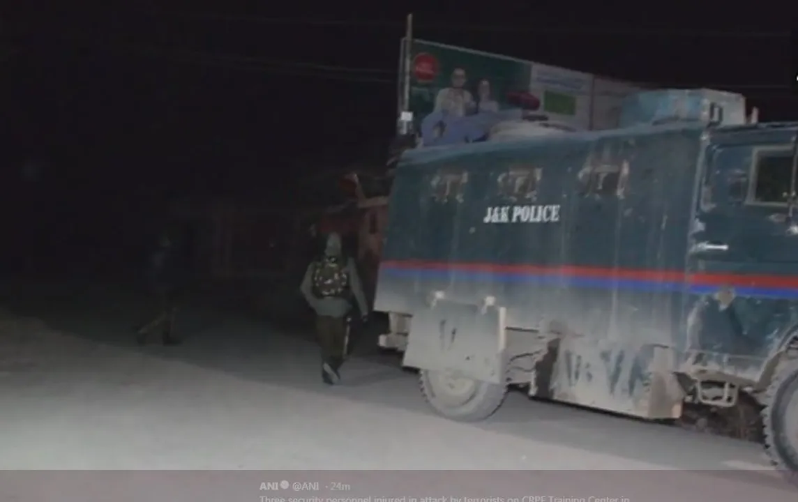  Pulwama attack Photograph:(ANI) 