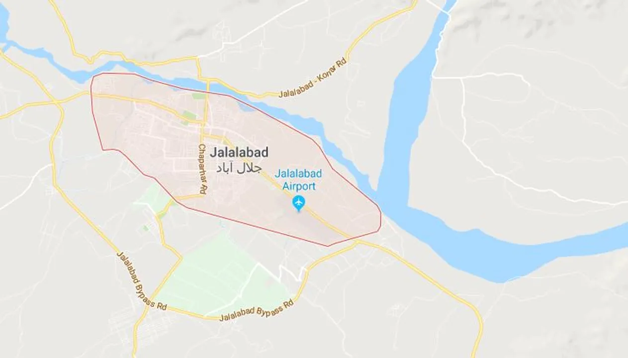  Blast at Jalalabad, Afghanistan Photograph:(Others) 