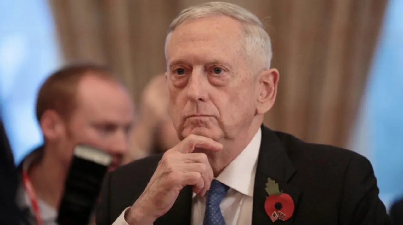  Jim Mattis Photograph:(Reuters) 