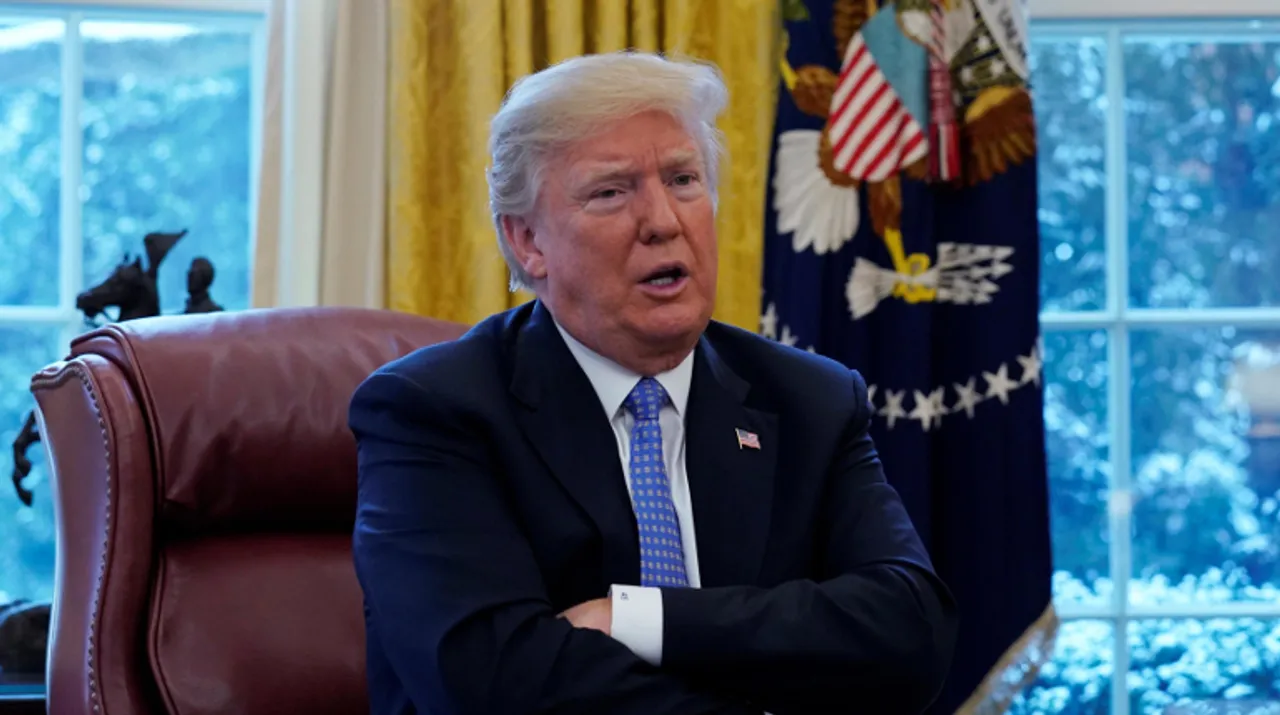  Donald Trump Photograph:(Reuters) 