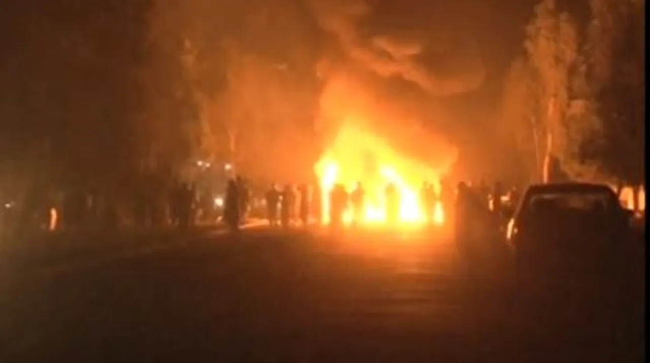  Car bomb in Afghanistan Photograph:(Reuters) 
