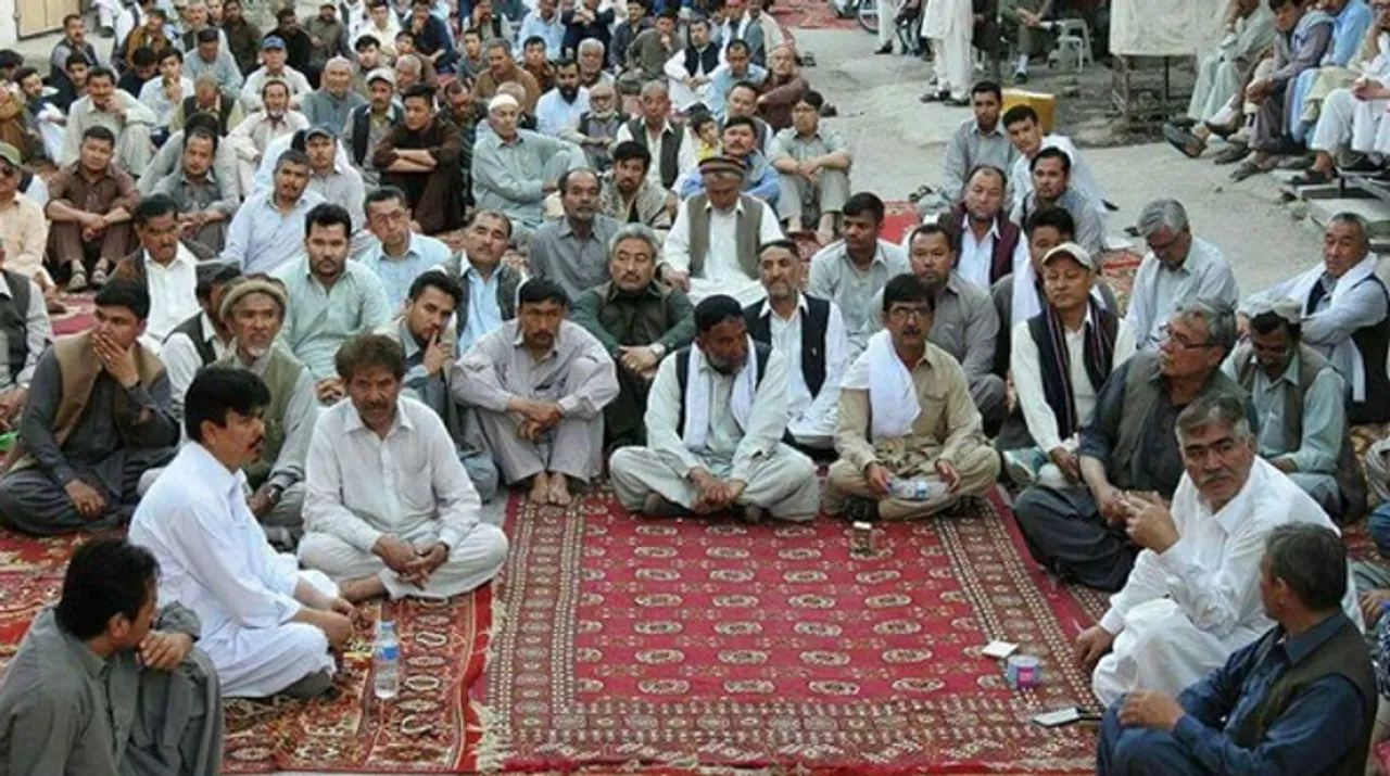  Hazara protests Photograph:(X) 