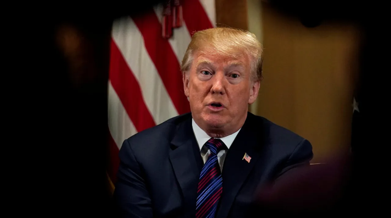  Trump Photograph:(Reuters) 