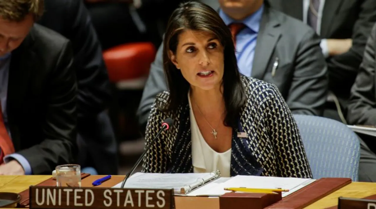  Nikki Haley Photograph:(Reuters) 