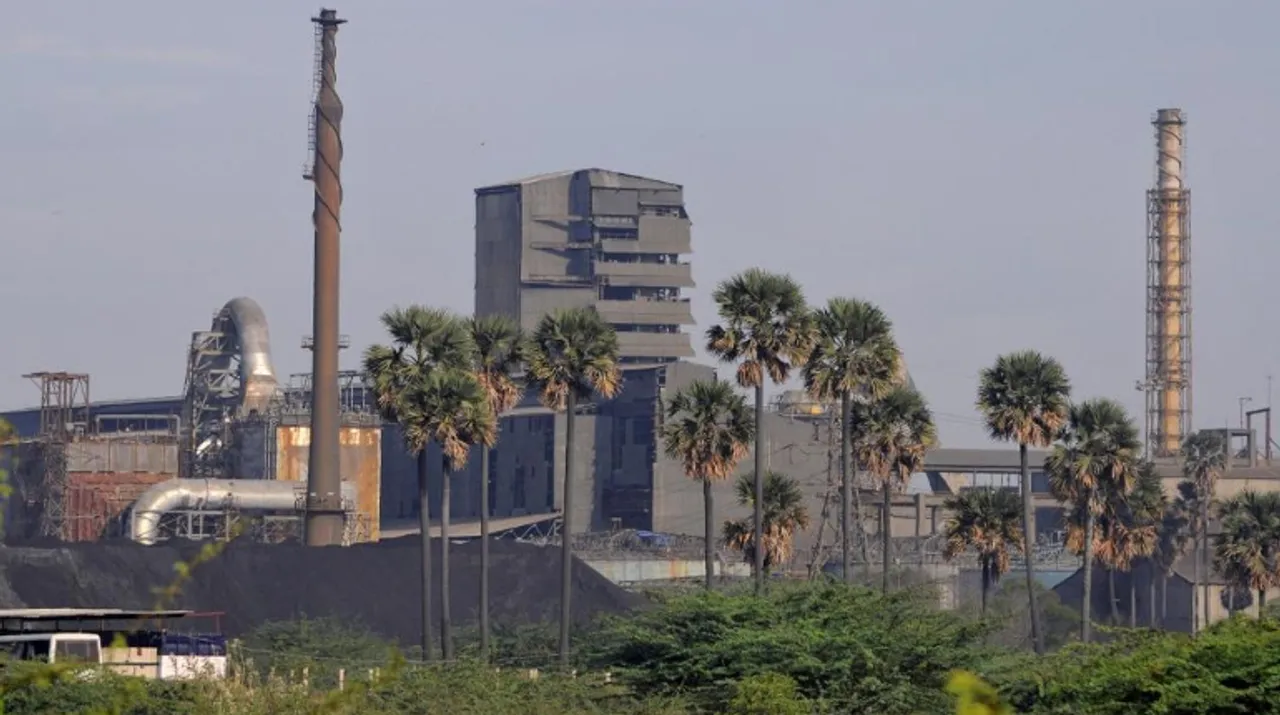  Sterlite-plant Photograph:(Reuters) 
