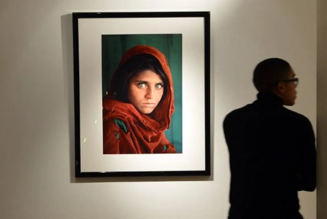  National Geographic's iconic 1985 'Afghan girl' photo symbolised her country's?bloody conflict in the 1980s Photograph:(AFP) 