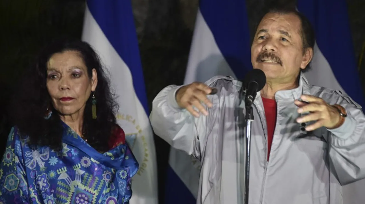  Ortega, who has ruled Nicaragua for 20 of the past 37 years, has been accused of using the courts to limit the power of the opposition. Photograph:(AFP) 