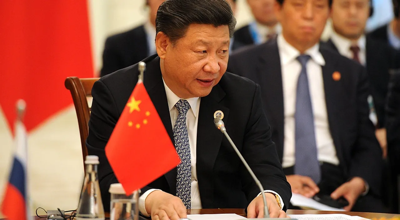  Chinese President Xi Jinping pitched himself as the next standard bearer of globalisation Photograph:(Others) 