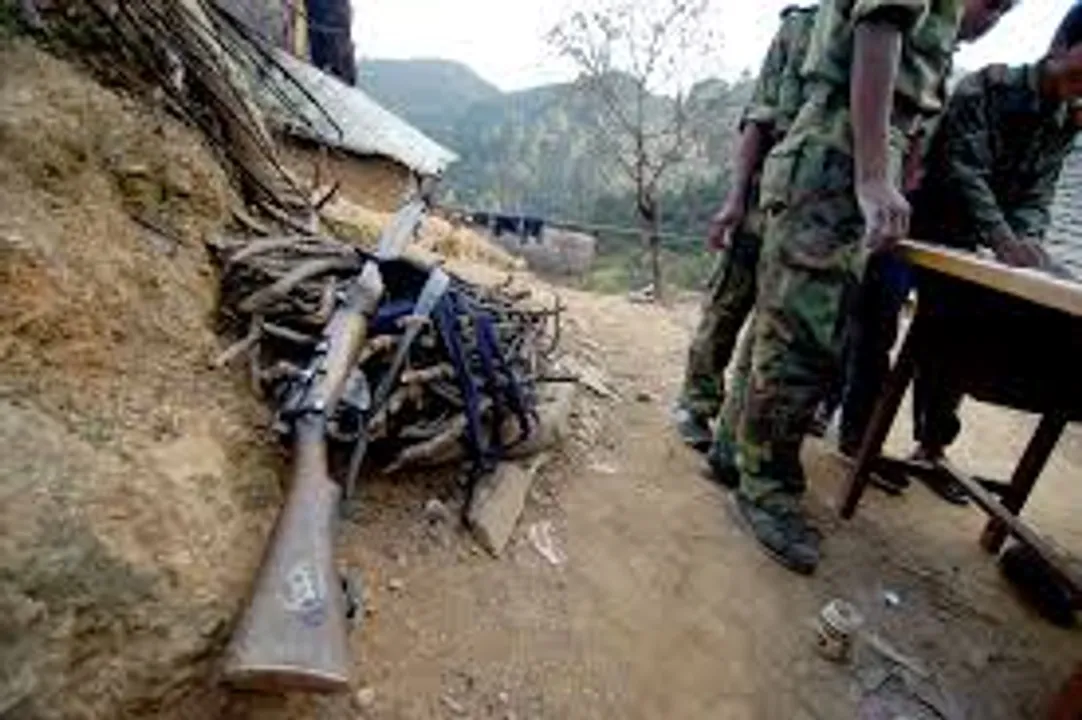  Maoists Photograph:(Others) 