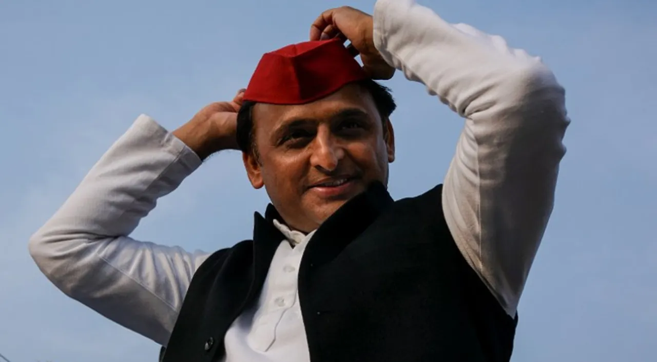  Akhilesh Yadav Photograph:(AFP) 