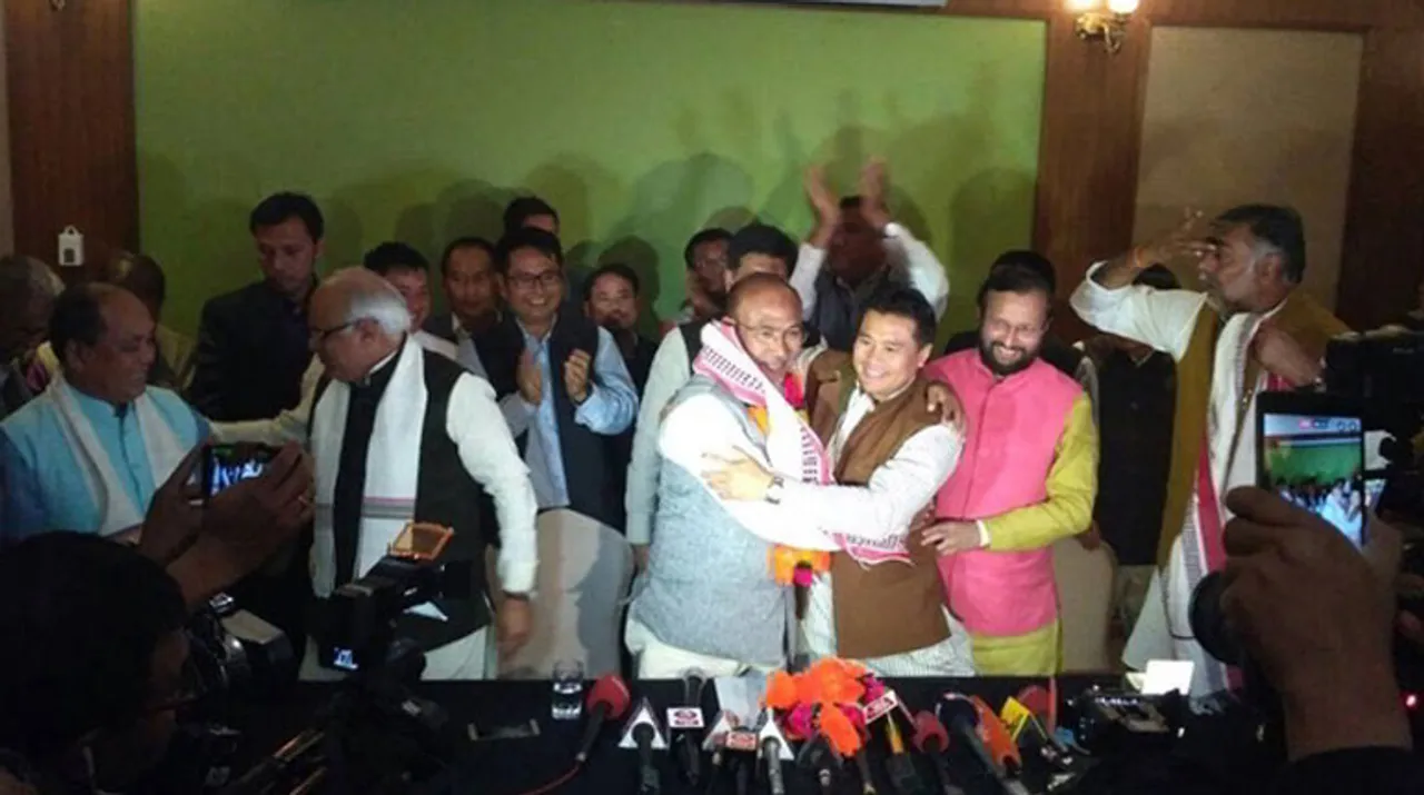  Biren Singh was unanimously elected leader of the BJP legislature party in Manipur on March 13. Photograph:(DNA) 