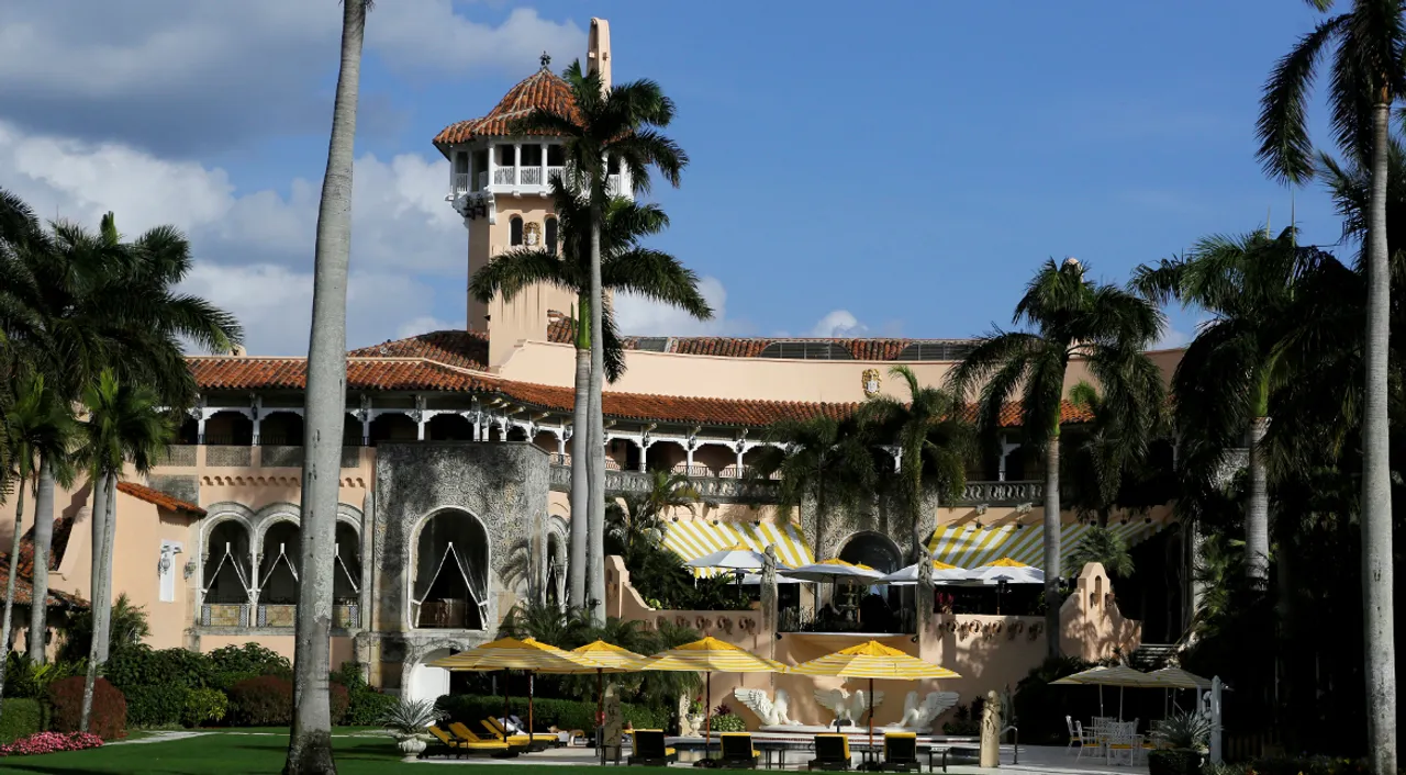  Mar-a-Lago resort Photograph:(Reuters) 