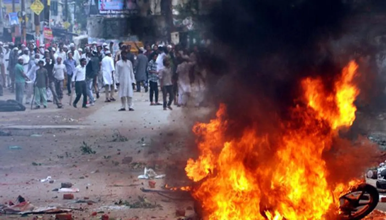  Saharanpur violence Photograph:(Zee News Network) 