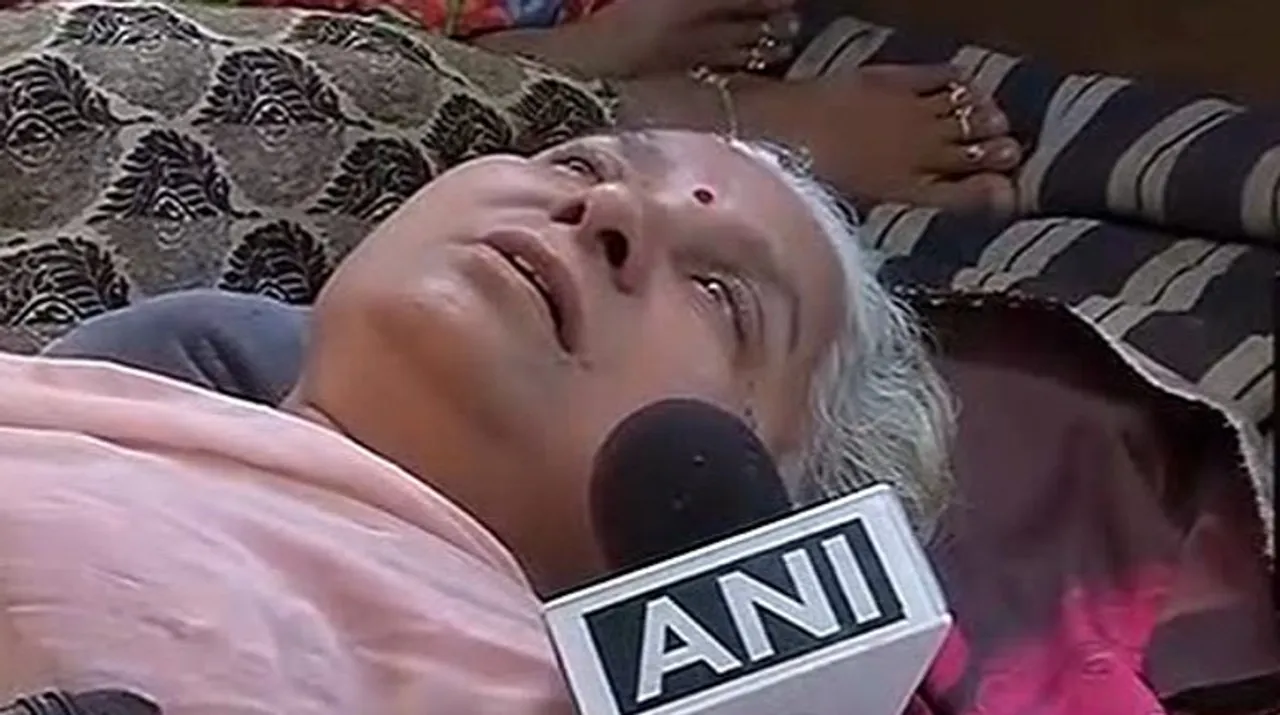  Medha Patkar Photograph:(ANI) 