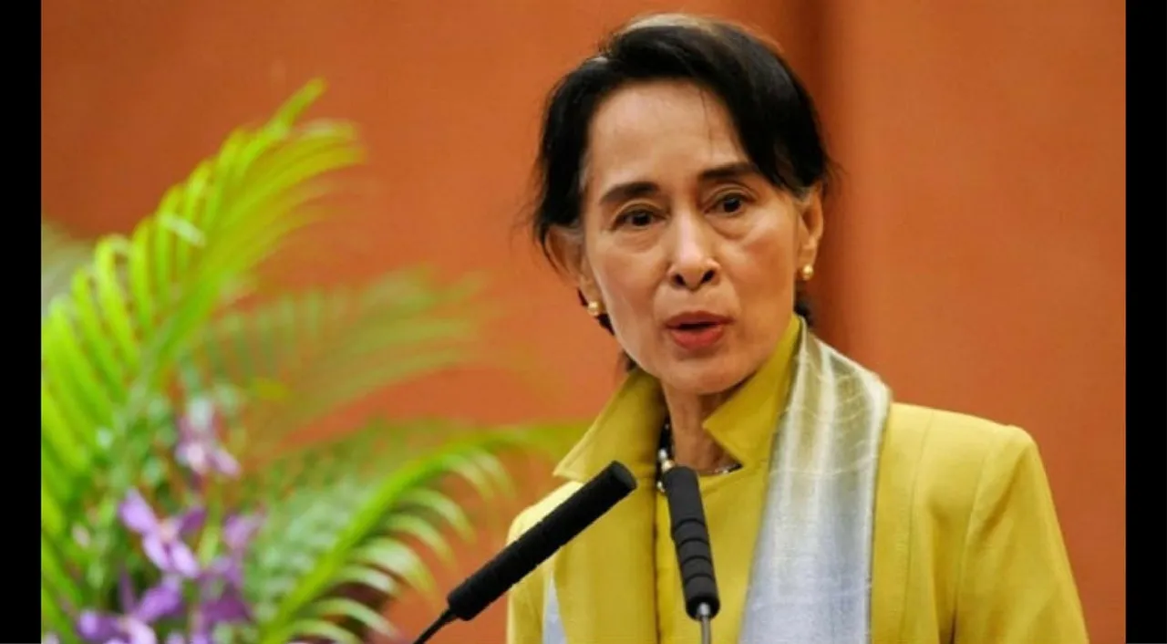  Aung San Suu Kyi Photograph:(India.com) 