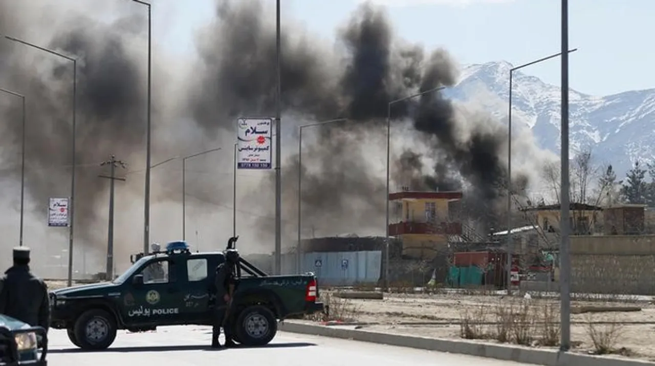  Taliban attack on Kabul Photograph:(Reuters) 