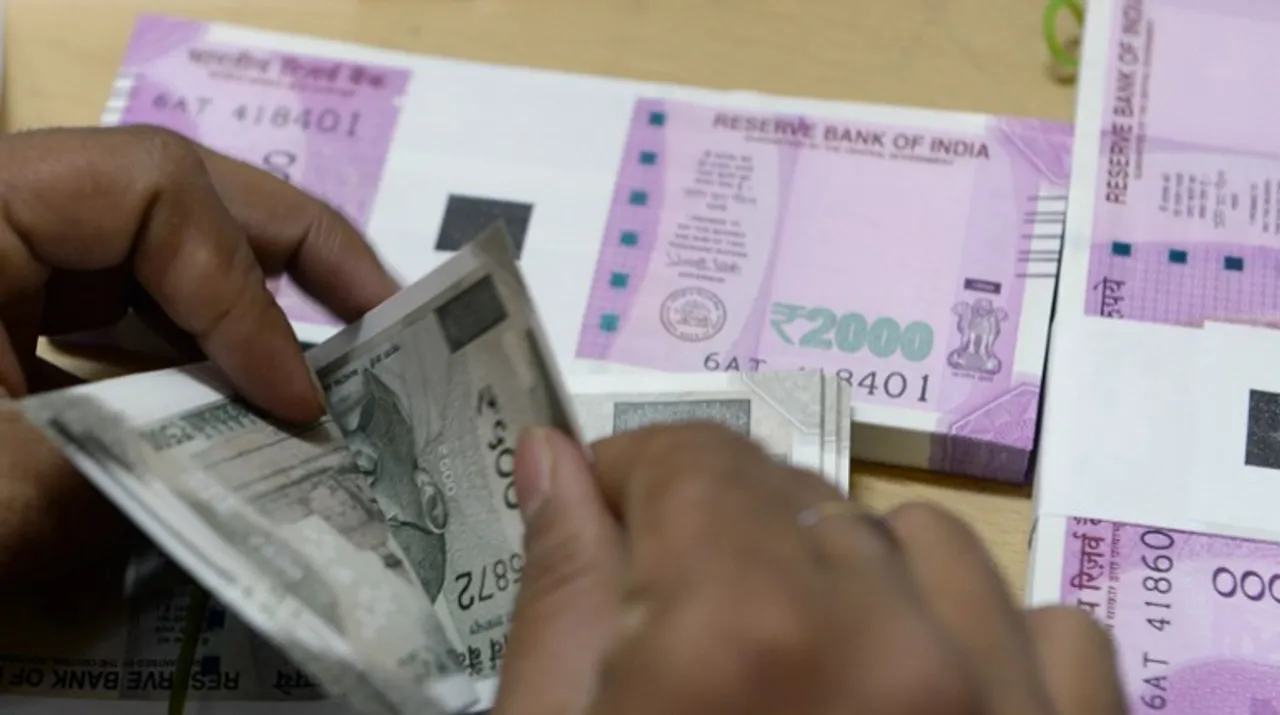  Indian rupee. Photograph:(AFP) 