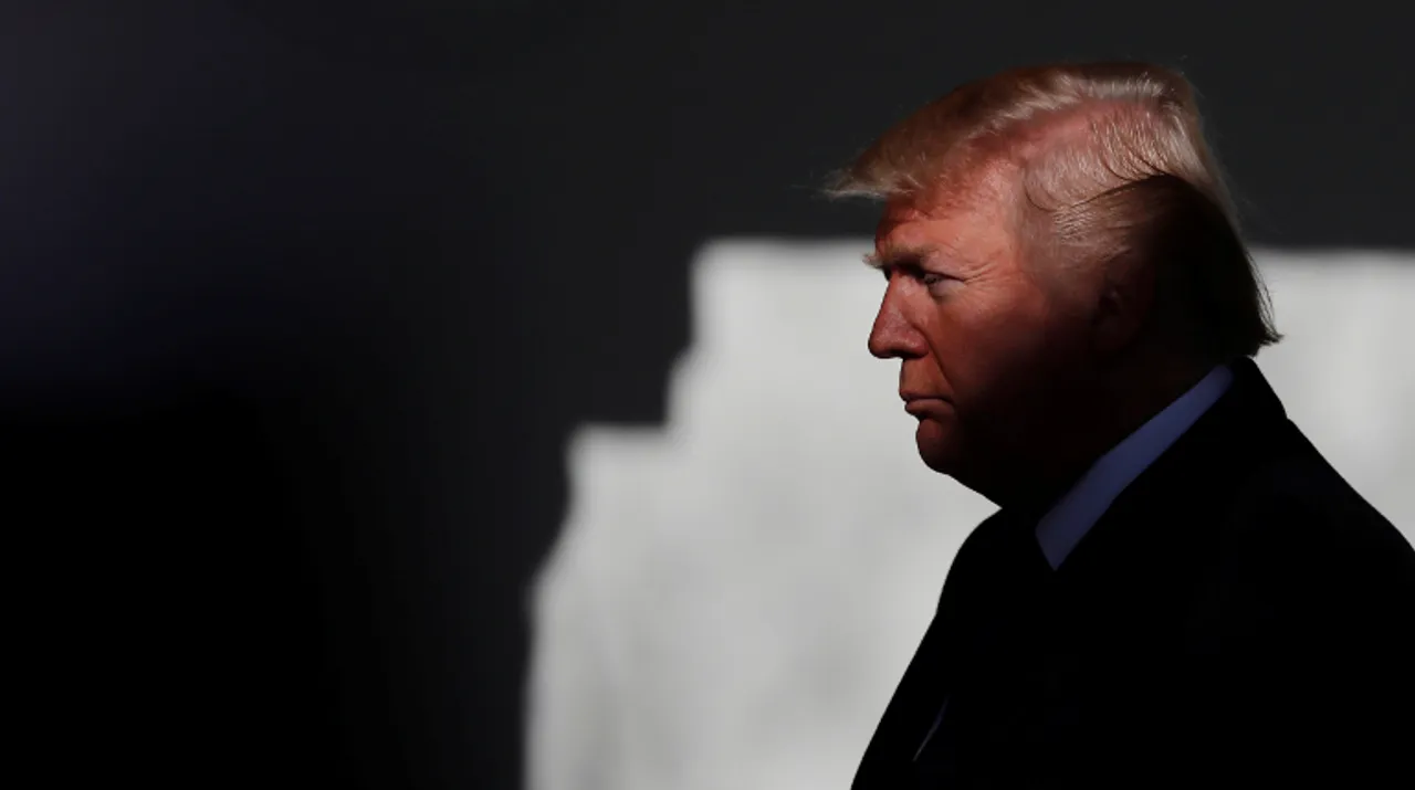  Trump Photograph:(Reuters) 