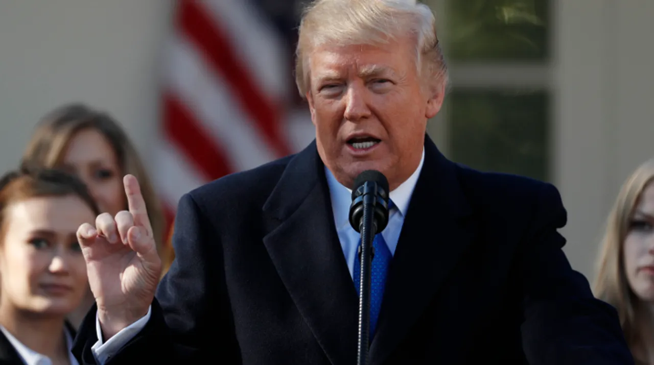  Trump Photograph:(Reuters) 