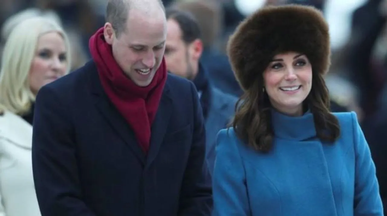  Prince Willian and Katherine Photograph:(Reuters) 