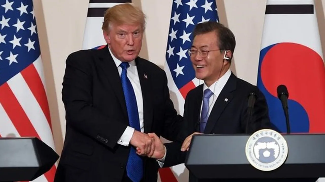  South Korea-United States Photograph:(Reuters) 