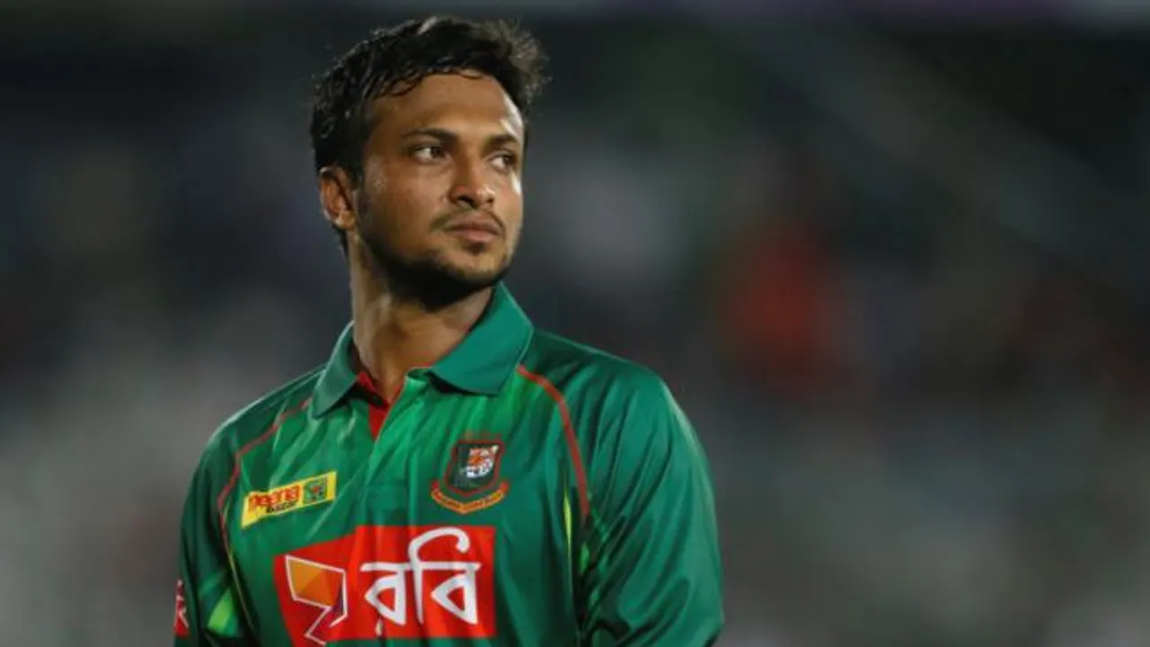  Shakib al Hasan Photograph:(Zee News Network) 